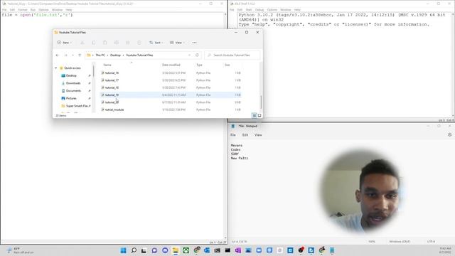 Reading Text Files In Python | Python For The Absolute Beginners Part 20 смотреть онлайн