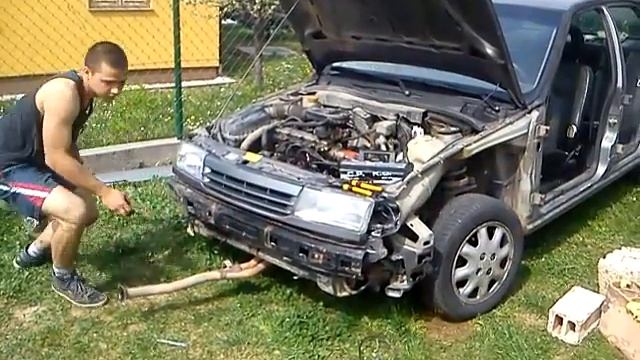 OPEl VECTRA sound without exhaust :D смотреть онлайн