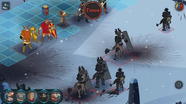 The Banner Saga - Геймплей, обсуждение аспектов и хитрости смотреть онлайн