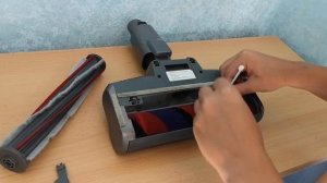 Как сменить насадку щётку в jimmy jv85 pro