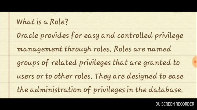 What are Roles | Oracle Database | Lecture in Urdu/Hindi смотреть онлайн