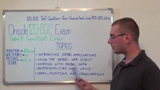 1Z0-202 – Siebel Exam 8 Test Consultant Questions смотреть онлайн