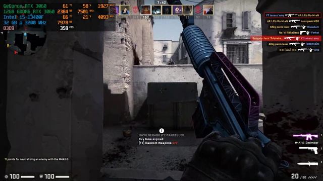 CS GO - RTX 3060 i5 13400F смотреть онлайн