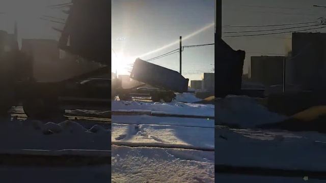 Ульяновск под песню и музыку из фильма "Слово пацана". Регион 73, снегопад, уборка снега, улицы смотреть онлайн