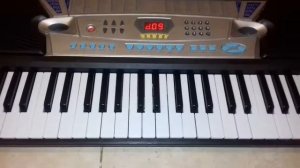 Детское пианино синтезатор SK 2065 на 54 клавиши