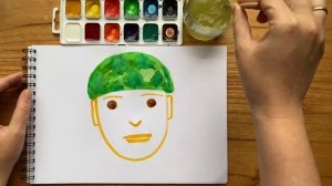 Как нарисовать СОЛДАТА