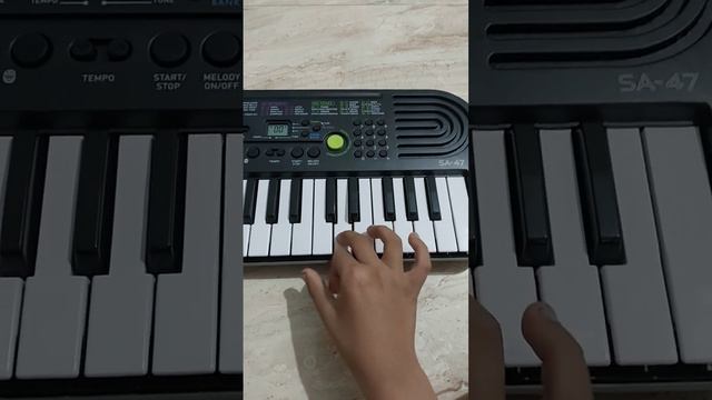 KGF theem song on Casio sa-47 смотреть онлайн