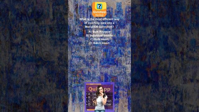 NoSql What is the most efficient way of inserting data into a MongoDB collection смотреть онлайн