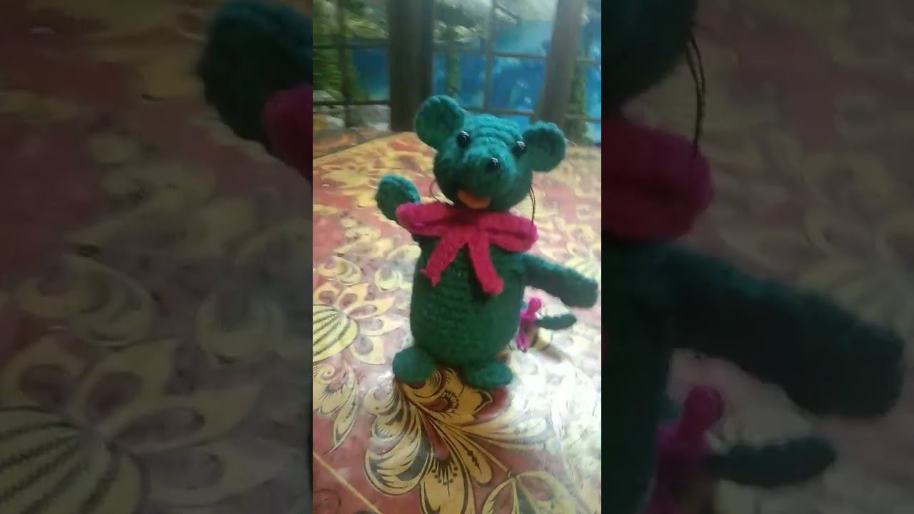 #дикие #мыши #вмиреживотных #мышьмышубрат #вязание #вязаниекрючком #мышарик #shorts