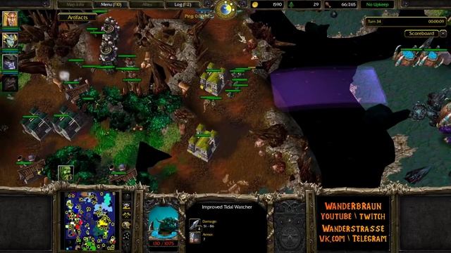 ОРДА захватила Кель'Талас! Шикарный матч в Azeroth Wars [Warcraft 3 Reforged]