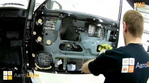 Шумоизоляция дверей Нива 2121 в уровне Комфорт. АвтоШум.