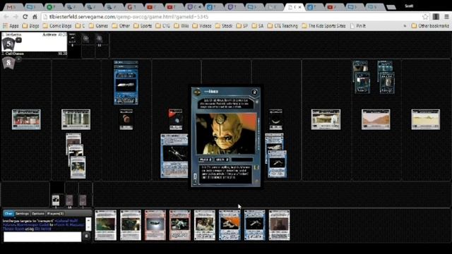 Star Wars CCG Sealed Game on GEMP as Dark Side смотреть онлайн