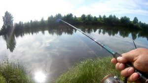 крези фиш версус 4 - 18грамм. Тест по низу на воде.