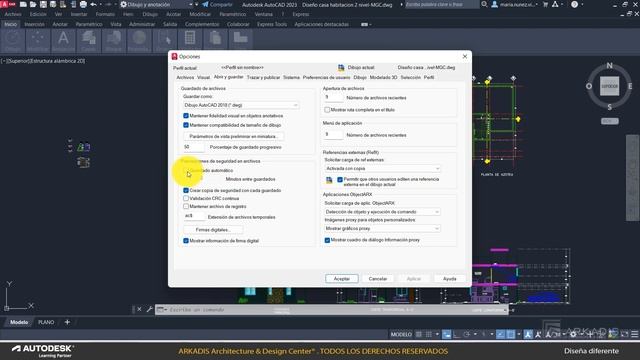 Como activar el autosave o guardado automático en Autocad? смотреть онлайн