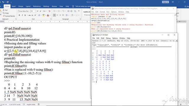 Python Important Fill Missing Value 32 Part 184 смотреть онлайн