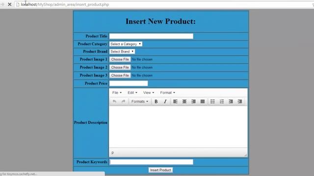 E-Commerce website in PHP & MySQL in Urdu/Hindi part 13 inserting products смотреть онлайн