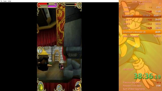Shrek The Third DS Speedrun смотреть онлайн