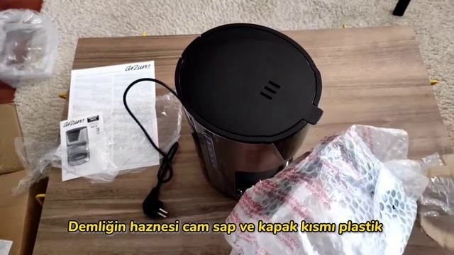 Arzum Ar3081 Brewtime Delux - Kutu Açılım-Ürün İnceleme смотреть онлайн