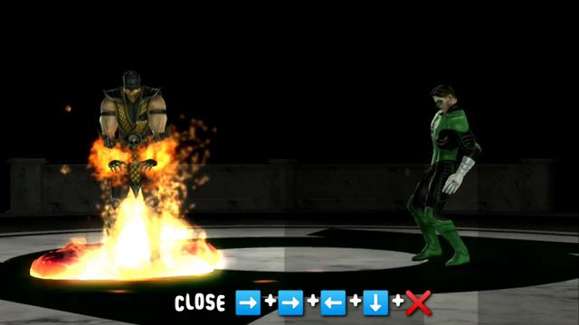 Mortal Kombat vs. DC Universe Fatality Scorpion смотреть онлайн