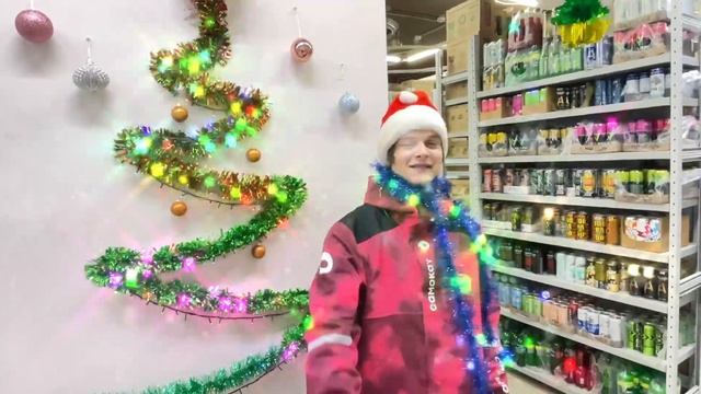 Борода дед мороз. поздравляю самокат. самокат доставка смотреть онлайн