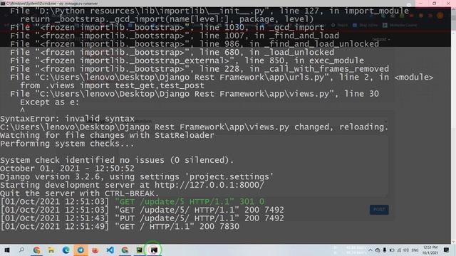 Django Rest Framework 0 dan professionalgacha | ''PUT" ,"DELETE" funksiyalari смотреть онлайн