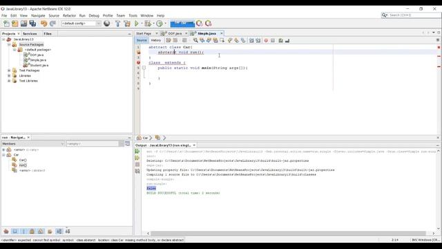 Java Bangla Tutorial 41: Abstract Class in Java смотреть онлайн