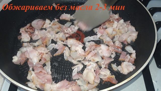 Паста Карбонара!!! Легче Простого!!!Вкустно и Быстро.mp4