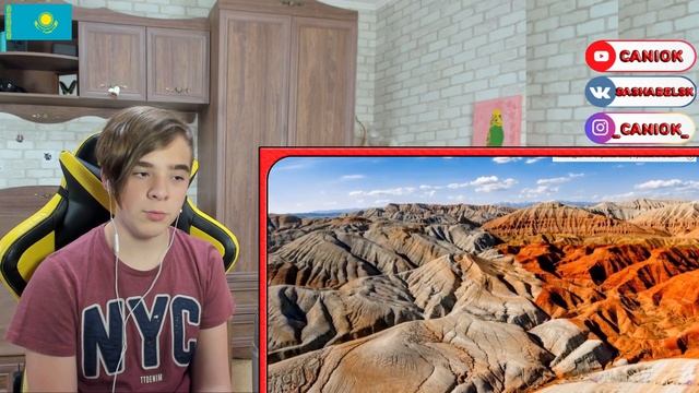 Удивительный Казахстан! | 10 чудес Казахстана | Природа Казахстана Реакция смотреть онлайн