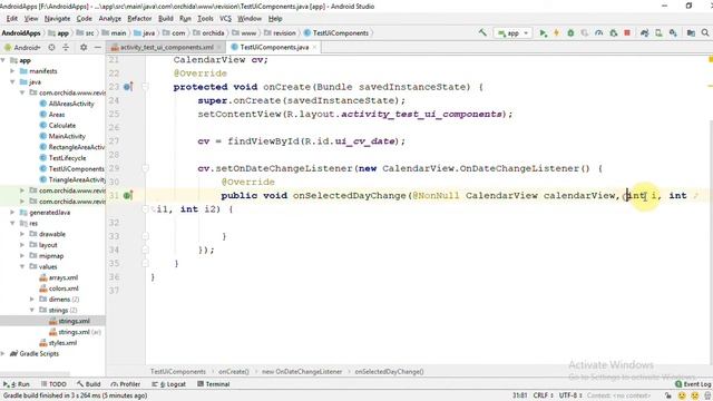 فيديو #120 | عنصر CalendarView أو DatePicker والتعامل معه برمجيًا смотреть онлайн