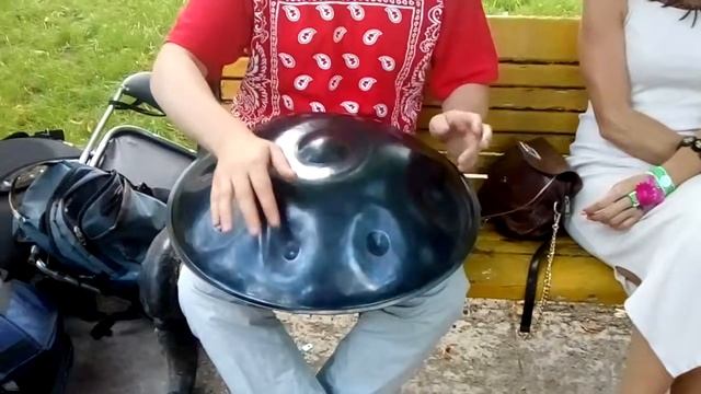 Игра на ханге, Hang Drum, просто космос ( Kurd)