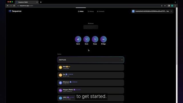 Easy sign up to a non-custodial smart contract wallet | Sequence Wallet seamless onboarding to web3 смотреть онлайн