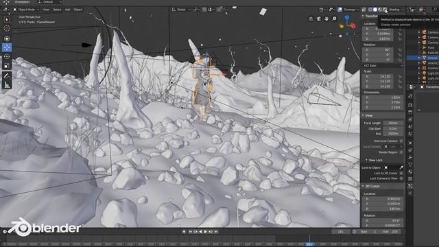 Realtime Viewport Rendering In Blender - Showreel 2023