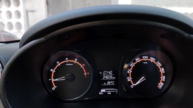 LADA GRANTA FL - Заводим в -22. До скольки прогреется за 5 минут. смотреть онлайн