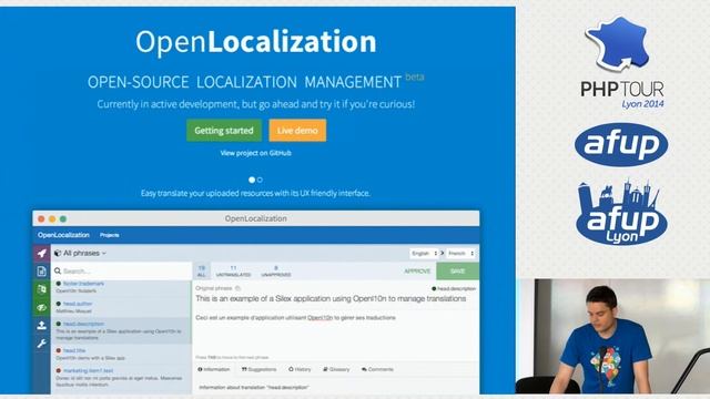 Être agile avec ses traductions - Matthieu Moquet - PHP Tour 2014 #phptour смотреть онлайн