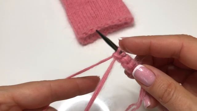 Крестообразный набор петель. Болгарский зачин. смотреть онлайн