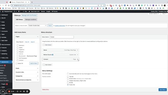 WordPress - Click menu link & it opens a new window смотреть онлайн