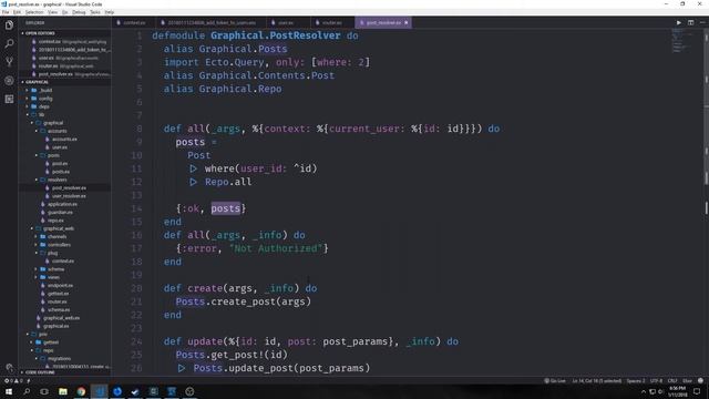 Intro to Elixir (Adding Authentication to GraphQL) смотреть онлайн
