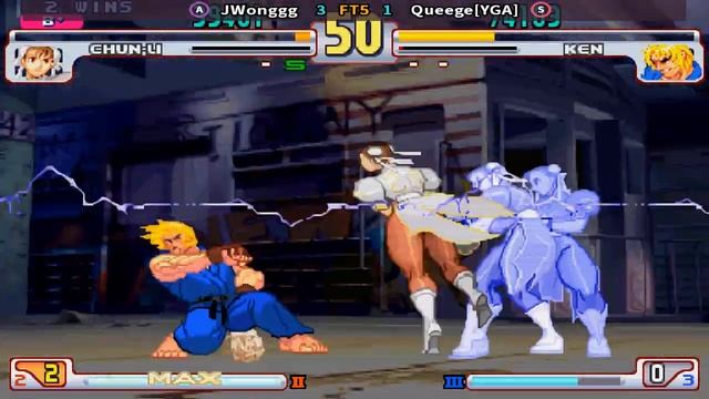 Fightcade ? Street Fighter 3: 3rd Strike ?? JWonggg ?? Vs Queege[YGA] ?? FT5 ? смотреть онлайн
