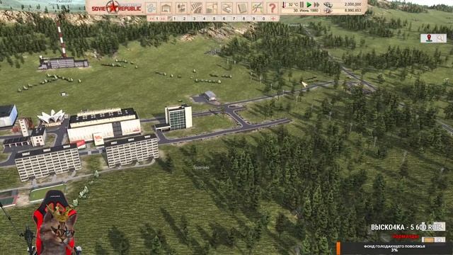 Строим первый город в Workers & Resources: Soviet Republic + МОДы