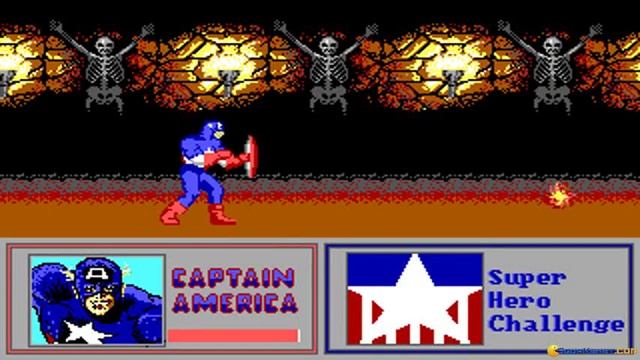 Spider-Man and Captain America in: Dr. Doom Revenge gameplay (PC Game, 1989) смотреть онлайн