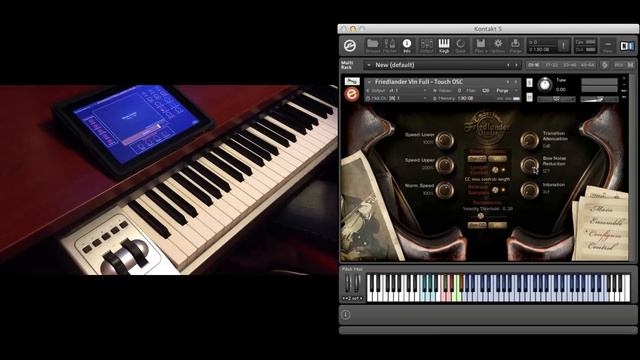 Embertone Friedlander Violin 01C CONFIGURE PAGE смотреть онлайн