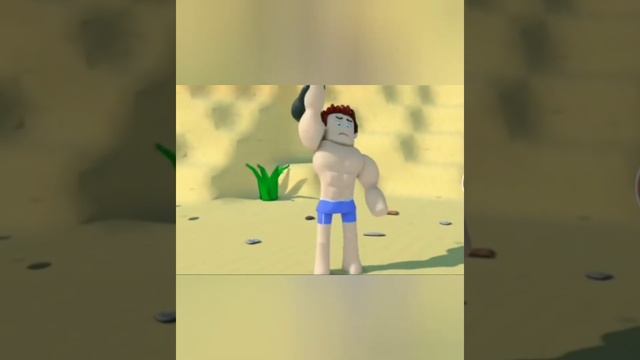 Roblox качаю руки качаю плечи #roblox #shorts #minecraft #майнкрафт #компот #майн смотреть онлайн