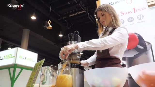 Kuvings Ambiente 2017 Exhibition, Kuvings Whole Slow Juicer Chef (CS600) смотреть онлайн