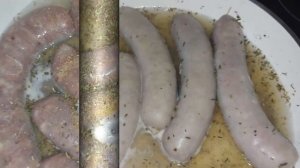 Купаты на сковороде