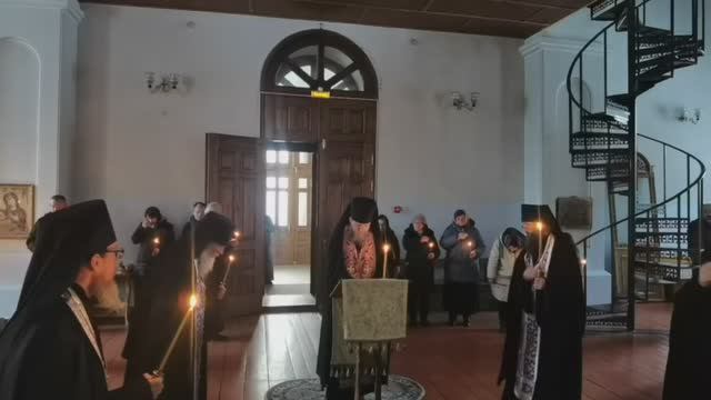 Великий покаянный канон прп. Андрея Критского (вторник первой седмицы Великого Поста). 19.03.2024 смотреть онлайн