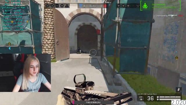 Новый цвет волос превратилась в цыпленка . Стрим по WARFACE. смотреть онлайн