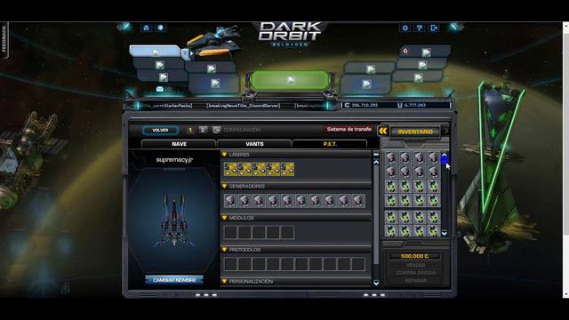 Darkorbit - New ships - Cyborg and Hammerclaw - Test server смотреть онлайн