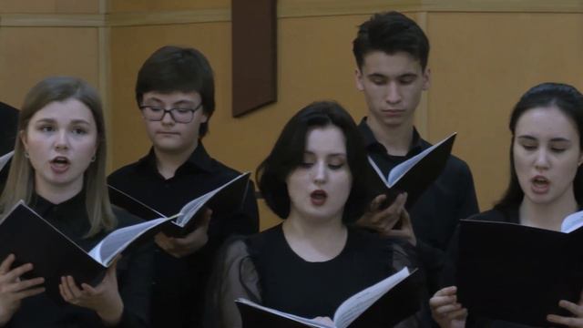 «ЩЕДРИК» - Украинская народная песня; обр. Н.Леонтовича/М.Калицкого