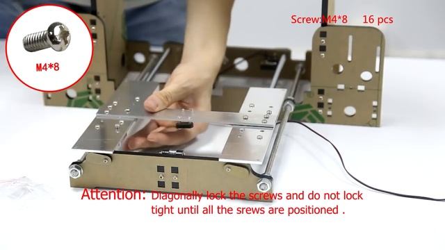 Anet A8 3D Printer Assembly Video 1 New Style смотреть онлайн