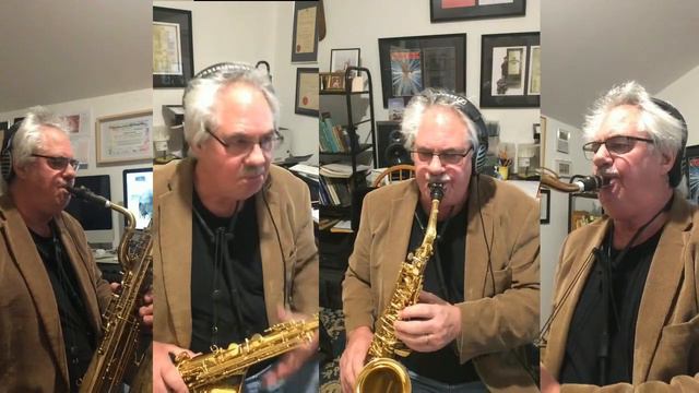 Saxophone Quartet (with drum kit) "Gridlock" смотреть онлайн